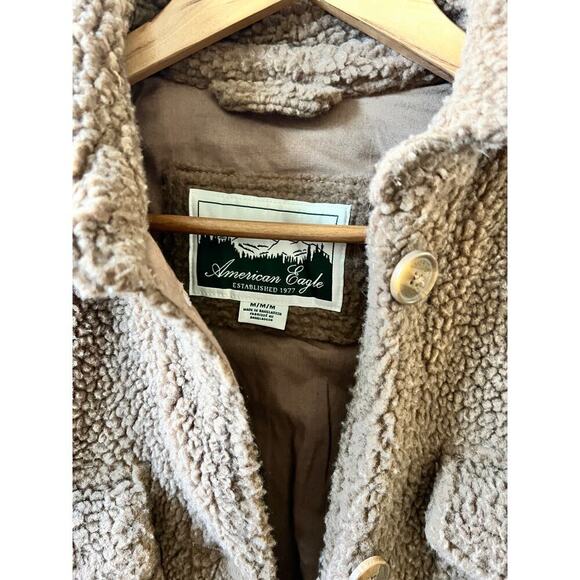 American Eagle teddy jacket size M - Picture 4 of 4